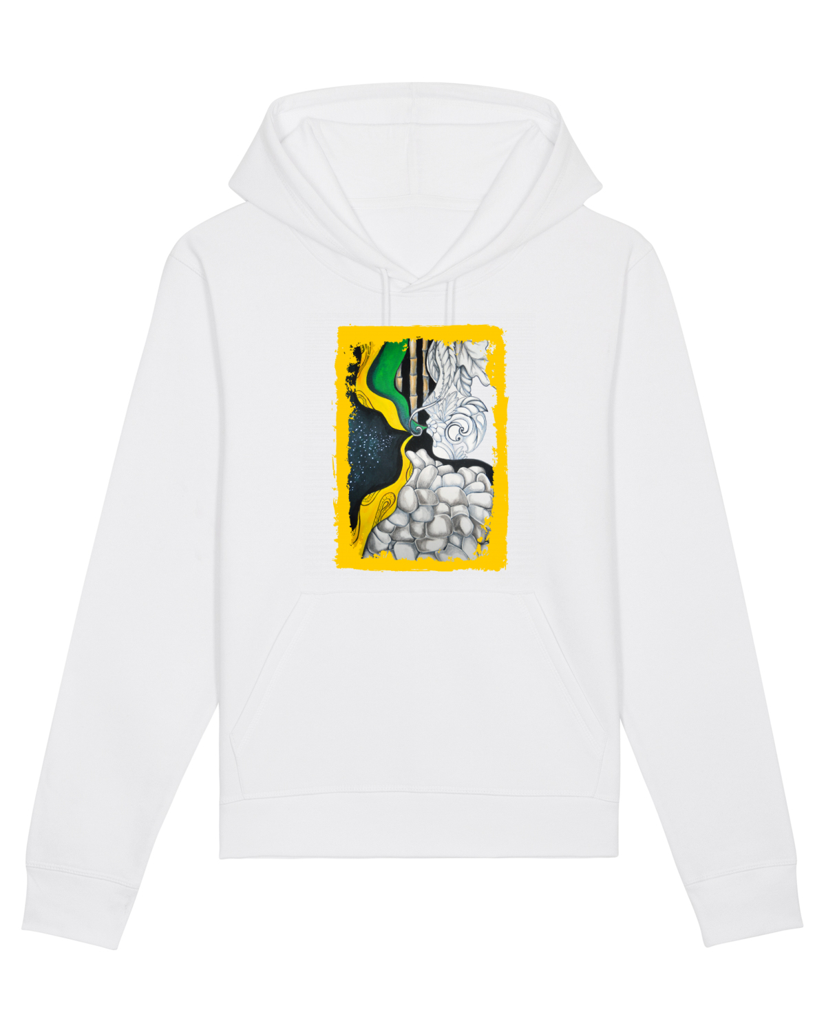 Hanorac Unisex Drummer White