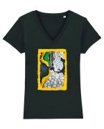 Univers mistic Tricou mânecă scurtă guler V Damă Evoker