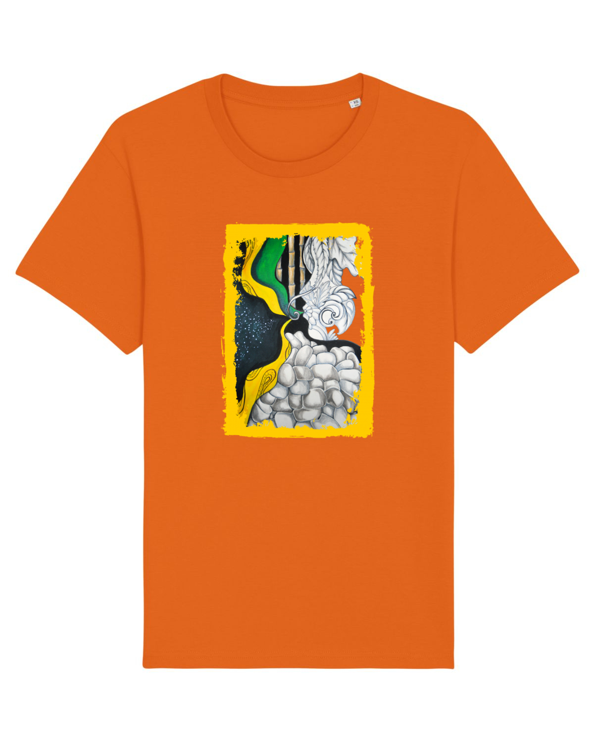 Tricou mânecă scurtă Unisex Rocker Bright Orange