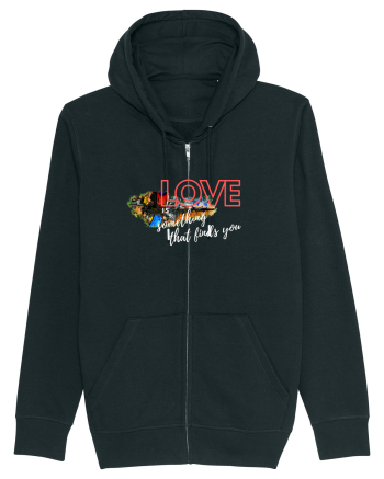 Love. Abstract Art Black