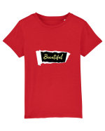 Frumos! Tricou mânecă scurtă  Copii Mini Creator