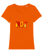 Fierbinte! Tricou mânecă scurtă guler larg fitted Damă Expresser