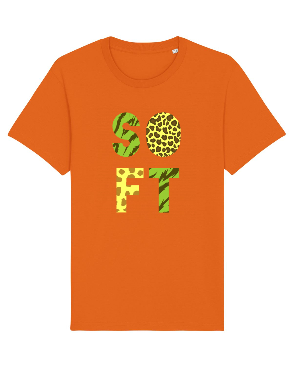Tricou mânecă scurtă Unisex Rocker Bright Orange