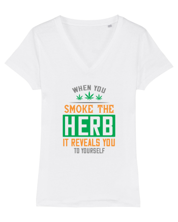 Când fumezi iarbâ White