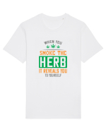 Când fumezi iarbâ Tricou mânecă scurtă Unisex Rocker