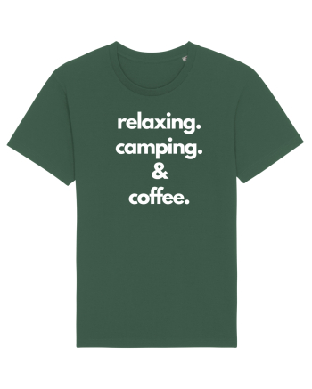 Relaxing.Camping.Coffee Bottle Green