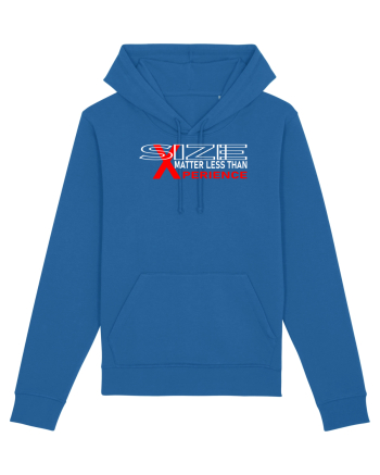 Size Matters Less Than Experience Royal Blue