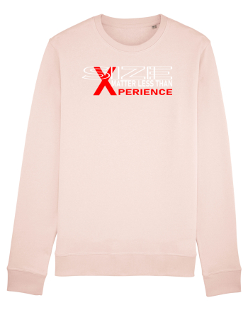 Size Matters Less Than Experience Candy Pink