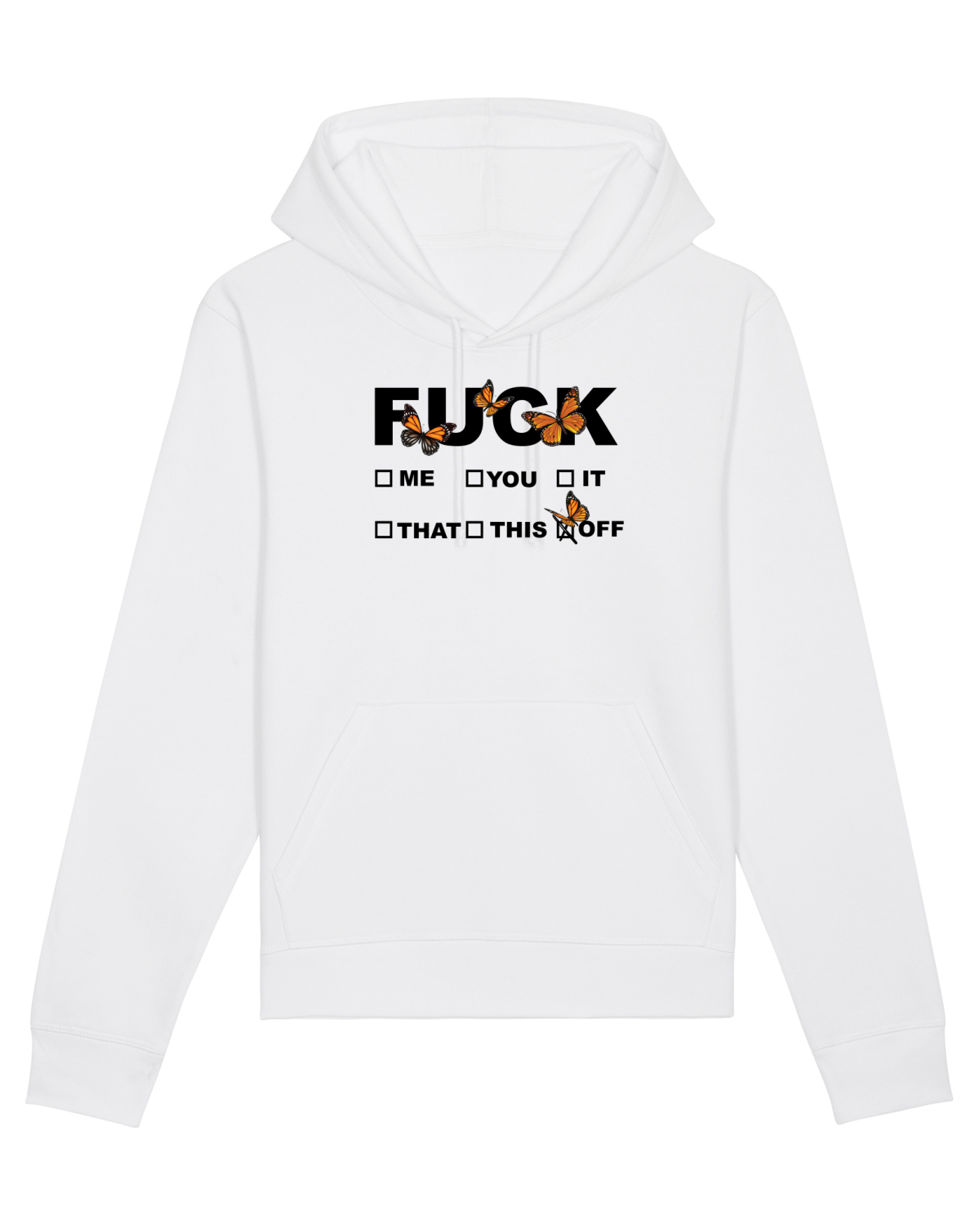 Hanorac Unisex Drummer White