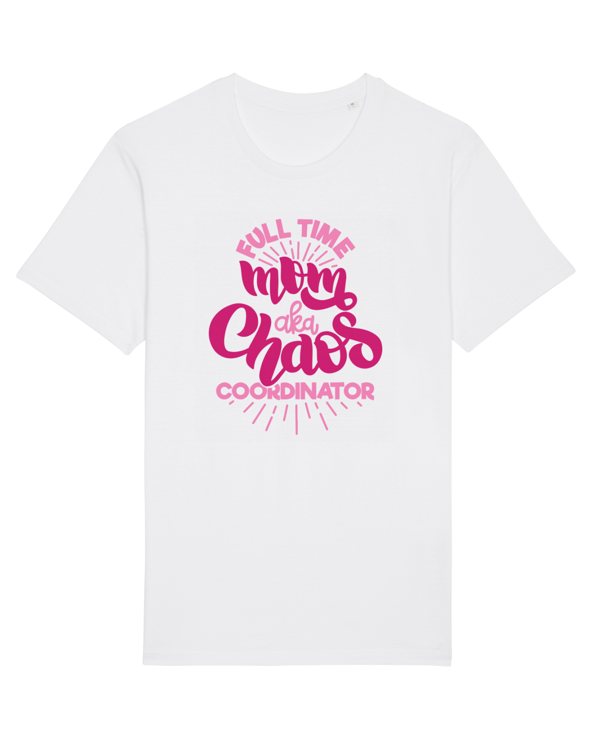 Tricou mânecă scurtă Unisex Rocker White