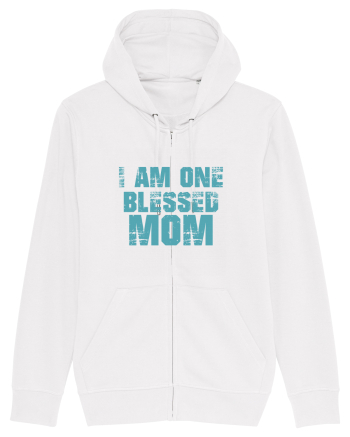 I Am One Blessed Mom White