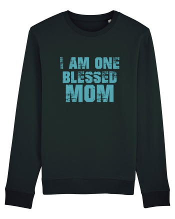I Am One Blessed Mom Black