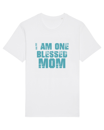 I Am One Blessed Mom White