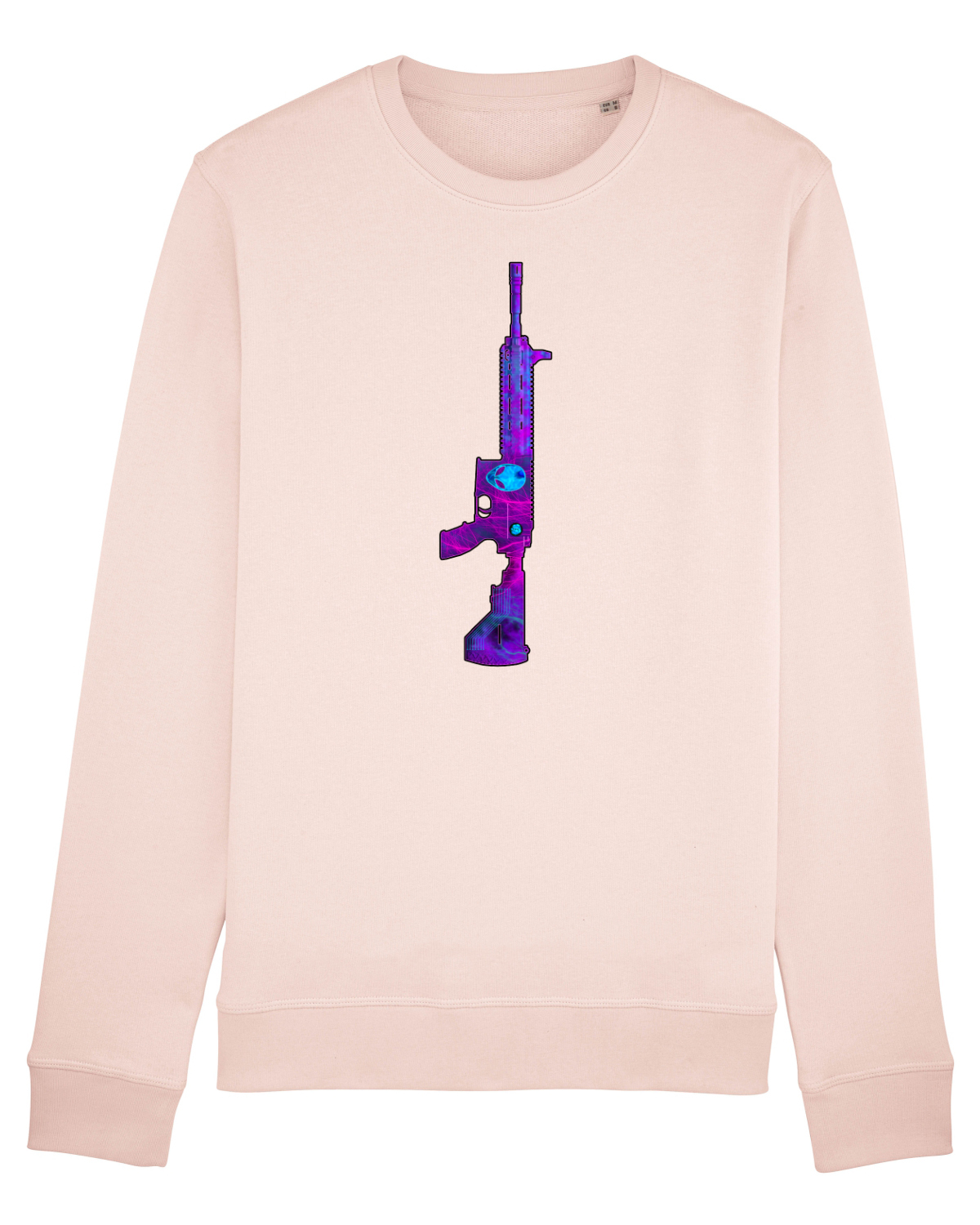 Bluză mânecă lungă Unisex Rise Candy Pink
