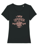 I Was Normal Two Kids Ago Tricou mânecă scurtă guler larg fitted Damă Expresser