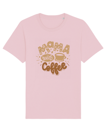 Mama Needs Coffee Cotton Pink