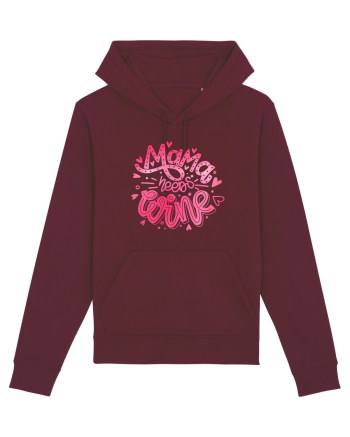 Mama Needs Wine Burgundy
