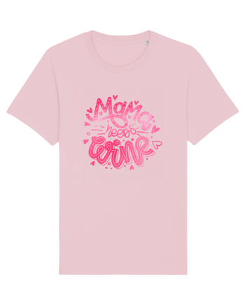 Mama Needs Wine Cotton Pink