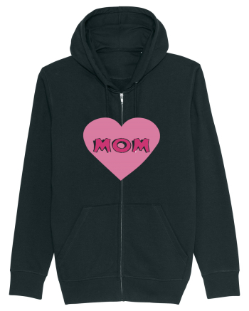 Mom Heart Black