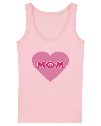 Mom Heart Cotton Pink