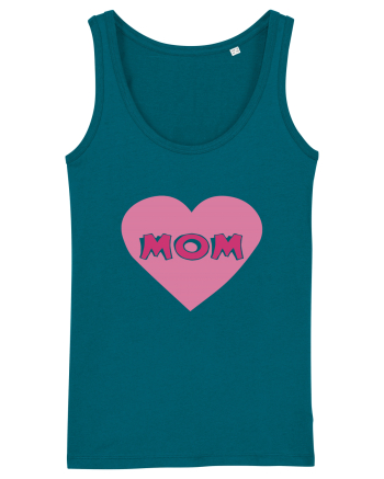 Mom Heart Ocean Depth