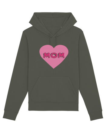 Mom Heart Khaki
