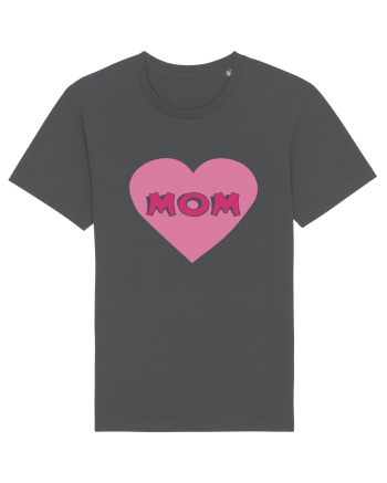 Mom Heart Anthracite