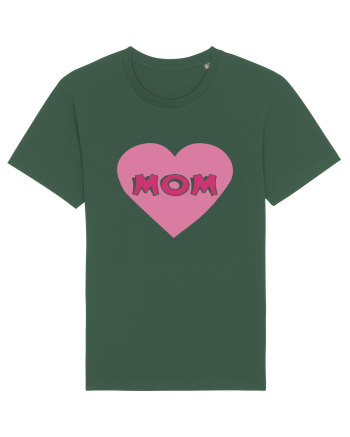 Mom Heart Bottle Green