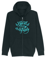 Mom Means Everything Hanorac cu fermoar Unisex Connector