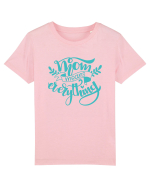 Mom Means Everything Tricou mânecă scurtă  Copii Mini Creator