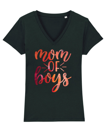 Mom Of Boys Black