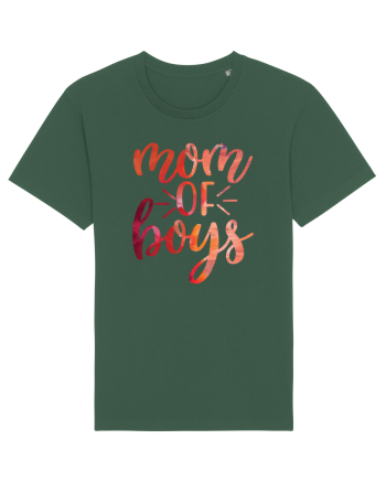 Mom Of Boys Bottle Green