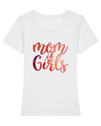 Mom Of Girls White