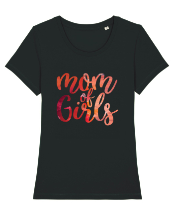 Mom Of Girls Black