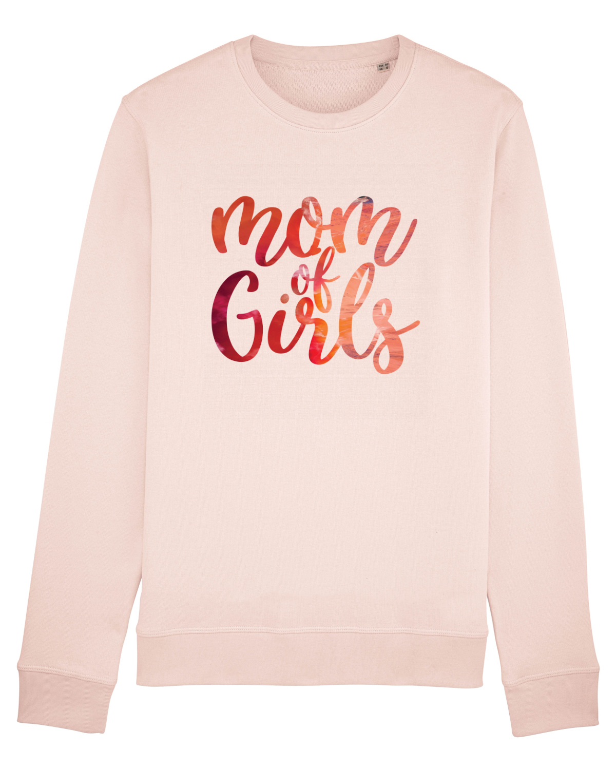 Bluză mânecă lungă Unisex Rise Candy Pink