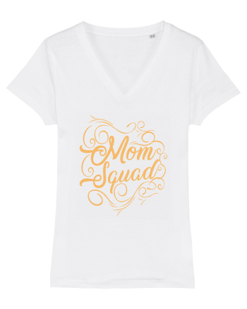 Mom Squad White
