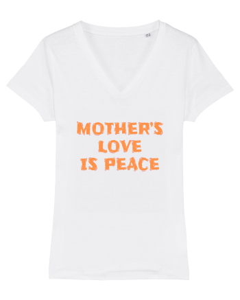 Mother's Love Is Peace White