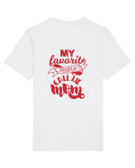 My Favorite People Call Me Mom Tricou mânecă scurtă Unisex Rocker