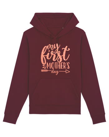 My First Mother's Day Burgundy