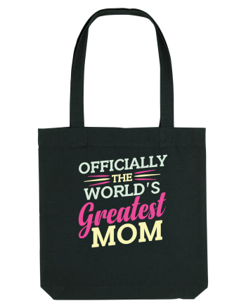 Officially The World's Greatest Mom Black