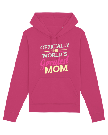 Officially The World's Greatest Mom Raspberry