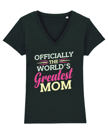 Officially The World's Greatest Mom Black