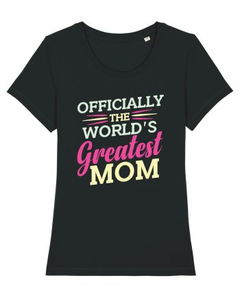 Officially The World's Greatest Mom Black
