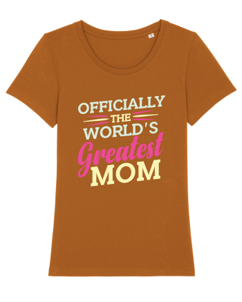 Officially The World's Greatest Mom Roasted Orange