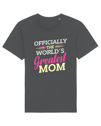 Officially The World's Greatest Mom Anthracite