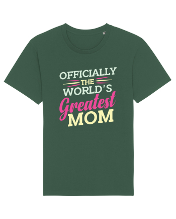Officially The World's Greatest Mom Bottle Green