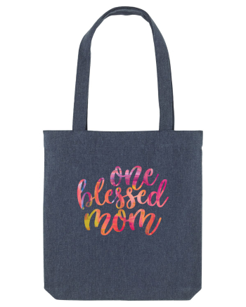 One Blessed Mom Midnight Blue