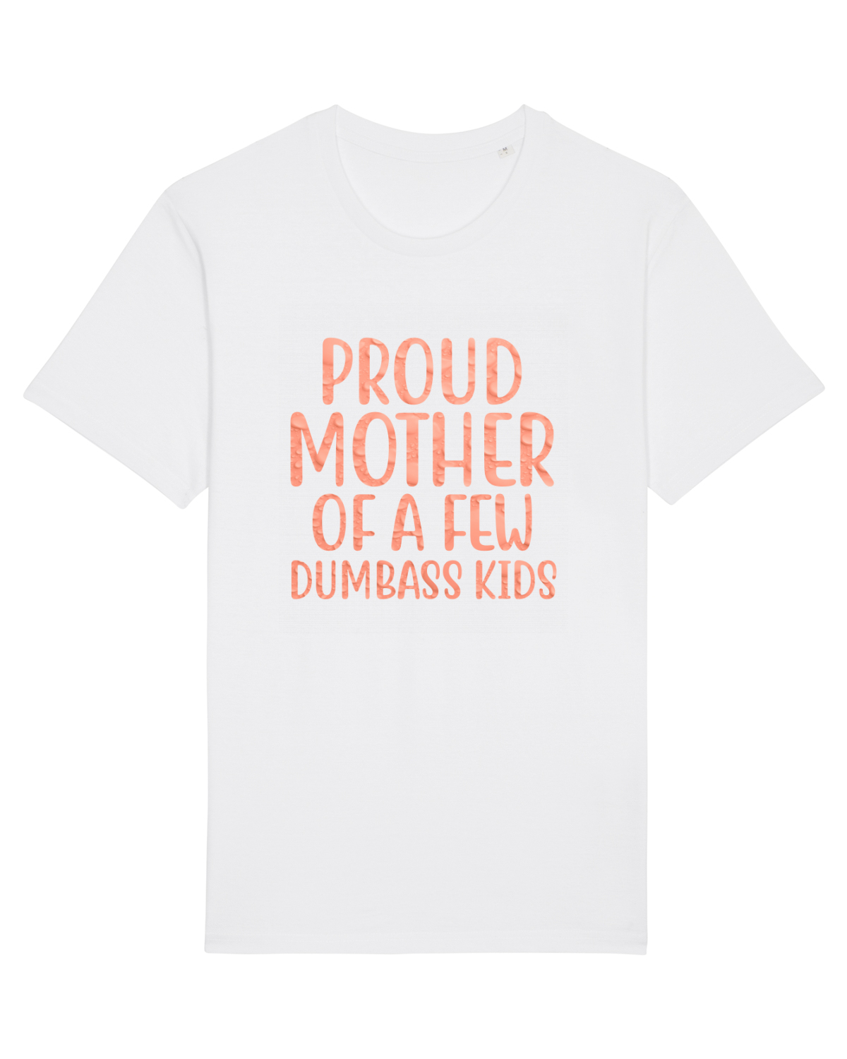 Tricou mânecă scurtă Unisex Rocker White