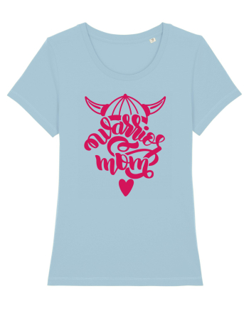 Warrior Mom Sky Blue
