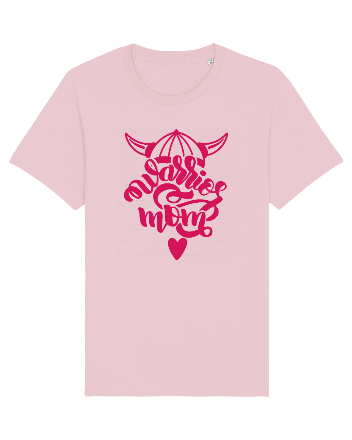 Tricou mânecă scurtă Unisex Rocker Cotton Pink